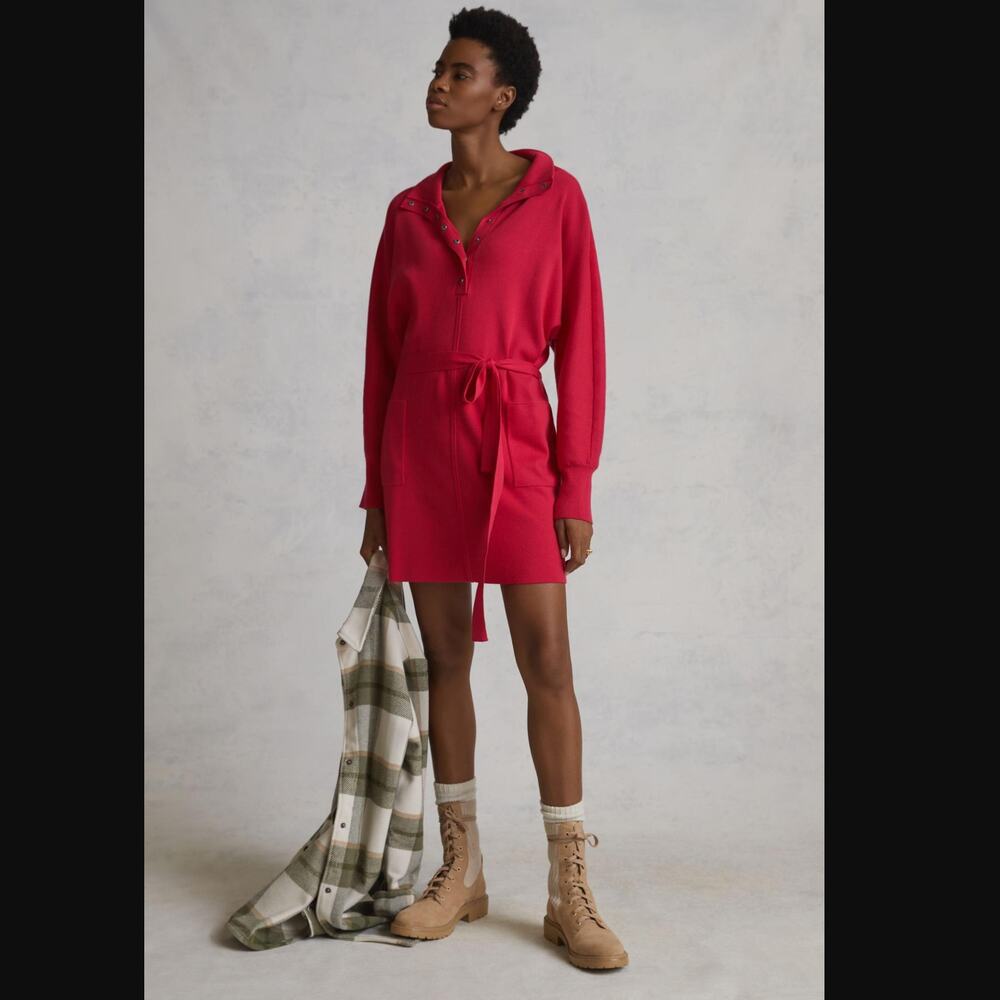 Daily Practice by Anthropologie Polo Knit Mini Dress - New - Small